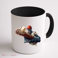 Zombie Baseball Batter Coffee Mug thumb 1