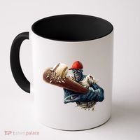 Zombie Baseball Batter Coffee Mug thumb 0
