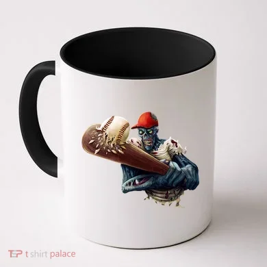 Zombie Baseball Batter Coffee Mug