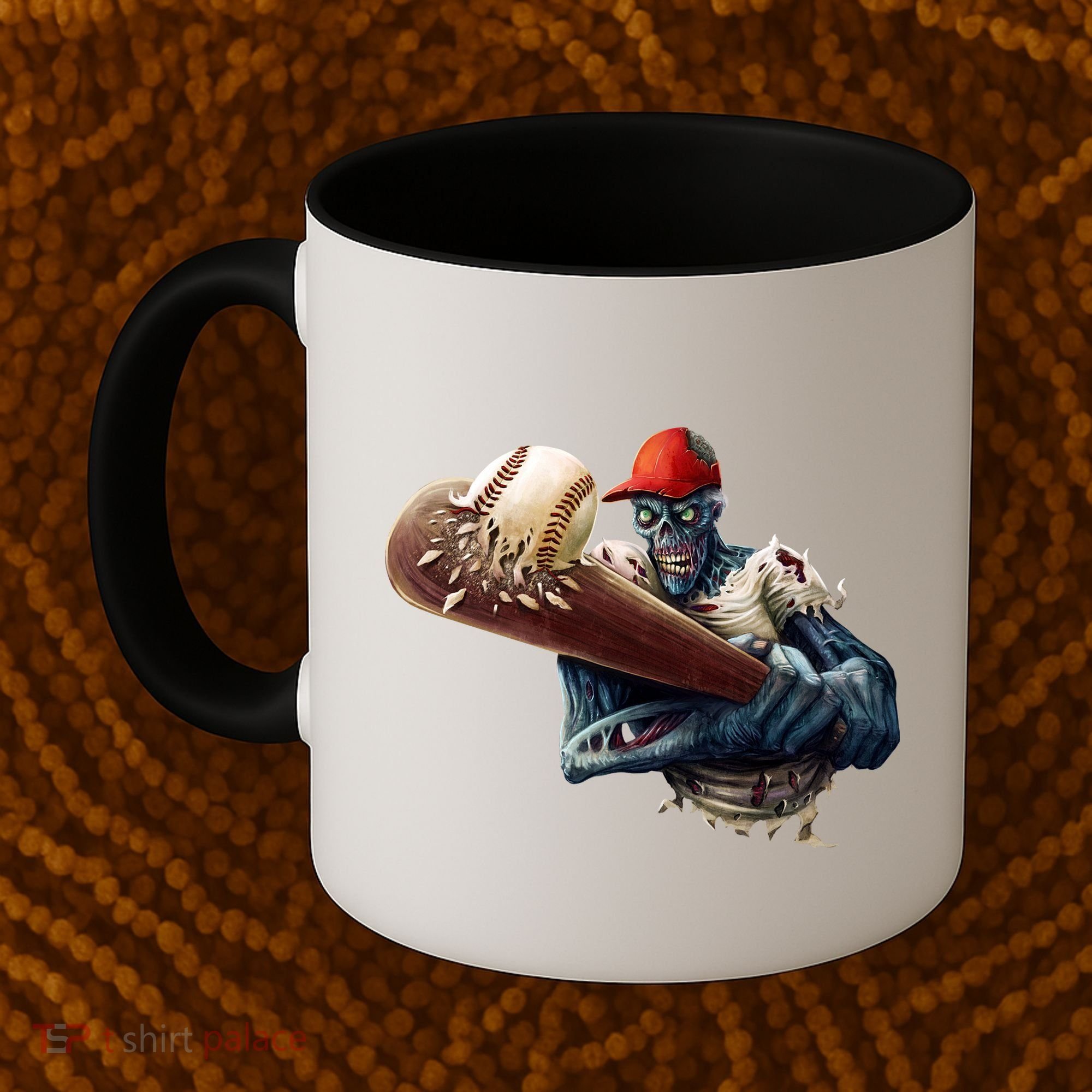 Zombie Baseball Batter Coffee Mug