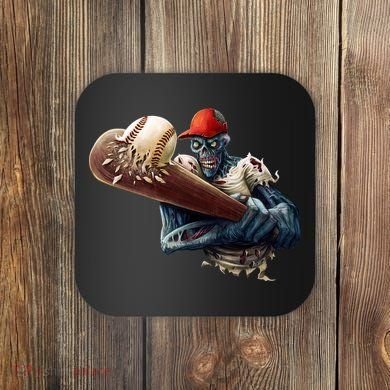 Zombie Baseball Batter Coaster