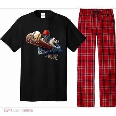 Zombie Baseball Batter Pajama Set