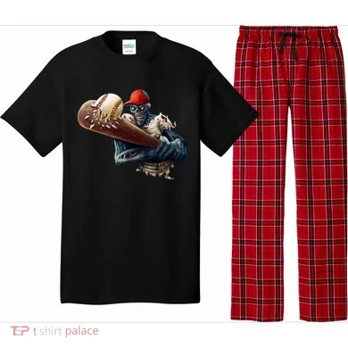 Zombie Baseball Batter Pajama Set