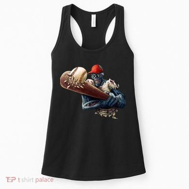 Zombie Baseball Batter Women's Tank Top