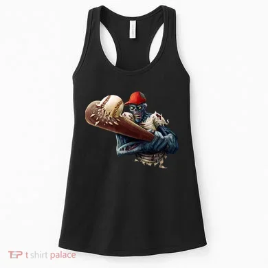 Zombie Baseball Batter Women's Tank Top