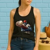 Zombie Baseball Batter Women's Tank Top thumb 2