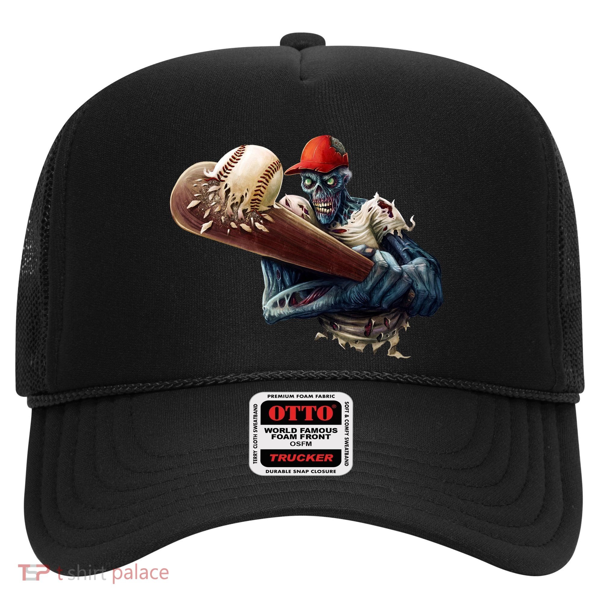 Zombie Baseball Batter Hat