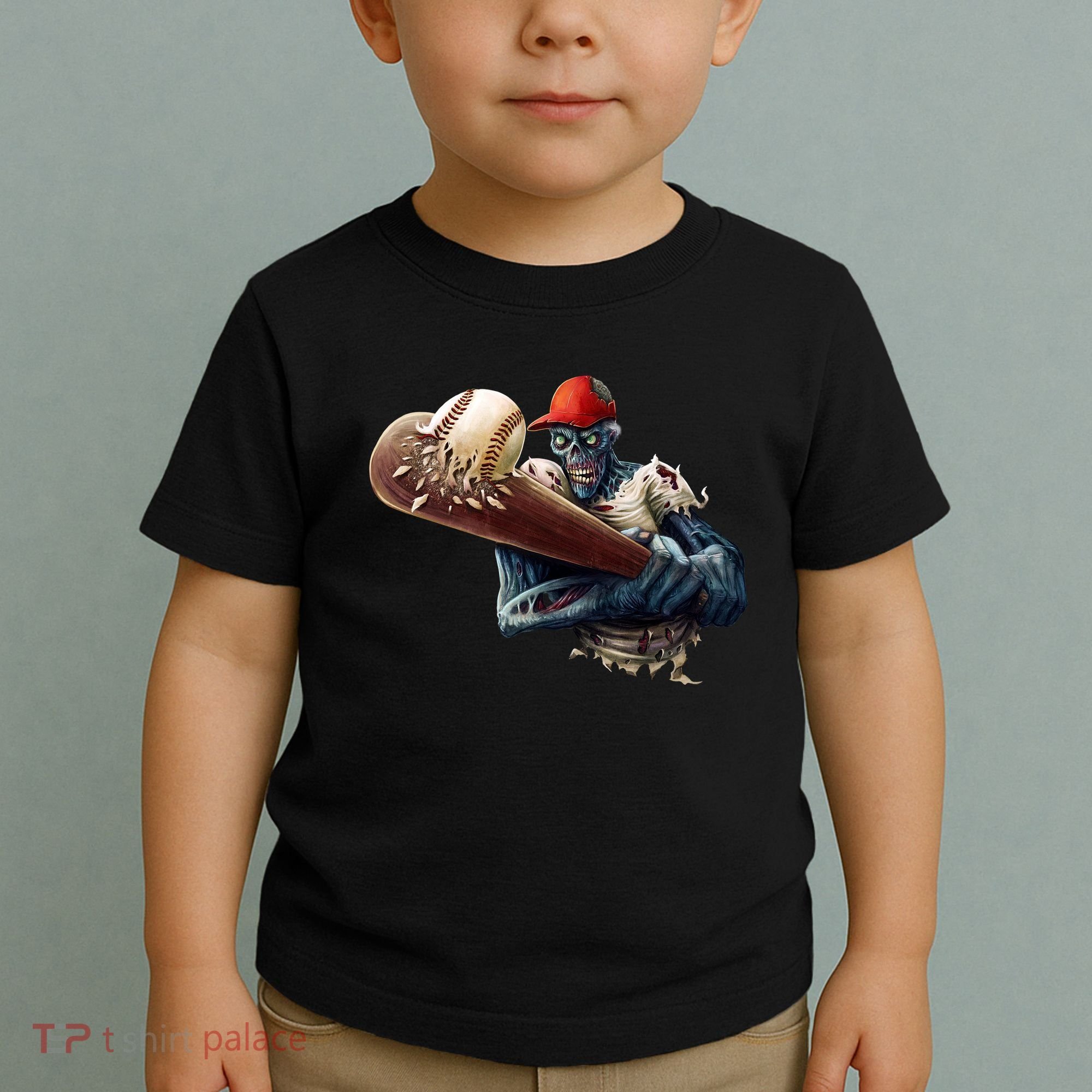 Zombie Baseball Batter Toddler T-Shirt