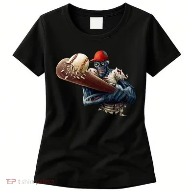 Zombie Baseball Batter Women's T-Shirt