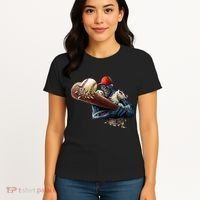 Zombie Baseball Batter Women's T-Shirt thumb 4
