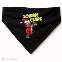 Zombie Claus USA-Made Doggie Bandana thumb 0