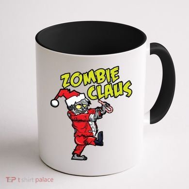 Zombie Claus Coffee Mug back