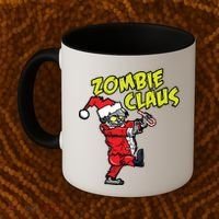 Zombie Claus Coffee Mug thumb 2