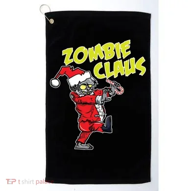 Zombie Claus Golf Towel