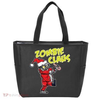 Zombie Claus Tote Bag