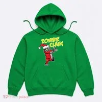 Zombie Claus Hoodie thumb 0