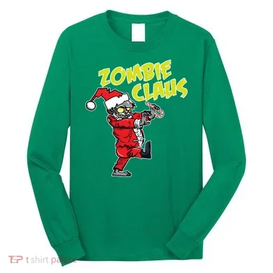 Zombie Claus Long Sleeve Shirt