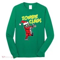 Zombie Claus Long Sleeve Shirt thumb 0