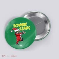 Zombie Claus Button thumb 0