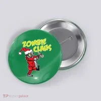 Zombie Claus Button thumb 0