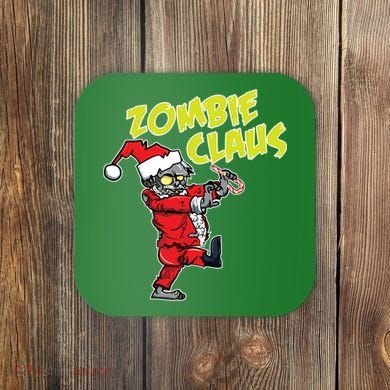 Zombie Claus Coaster