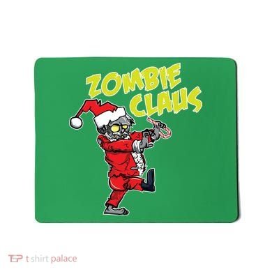 Zombie Claus Mousepad
