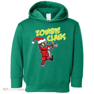 Zombie Claus Toddler Hoodie