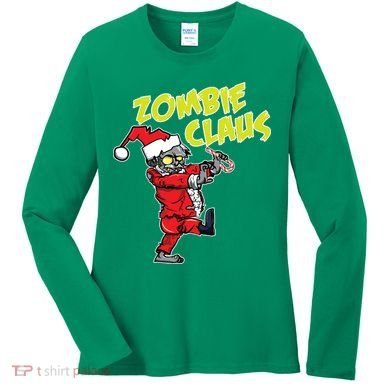 Zombie Claus Women's Long Sleeve Shirt