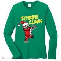 Zombie Claus Women's Long Sleeve Shirt thumb 0
