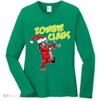 Zombie Claus Women's Long Sleeve Shirt thumb 0