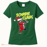 Zombie Claus Women's T-Shirt thumb 0