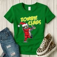 Zombie Claus Women's T-Shirt thumb 3