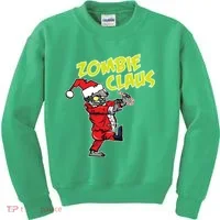 Zombie Claus Kids Sweatshirt thumb 0