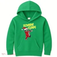 Zombie Claus Kids Hoodie thumb 0