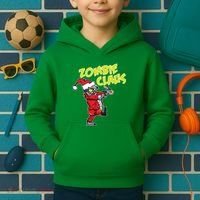 Zombie Claus Kids Hoodie thumb 2
