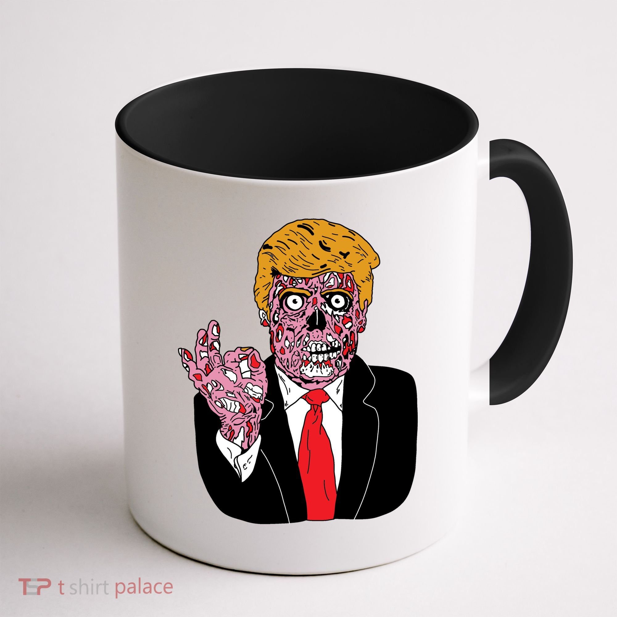 Zombie Donald Trump Funny Halloween Coffee Mug