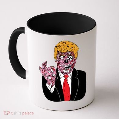 Zombie Donald Trump Funny Halloween Coffee Mug