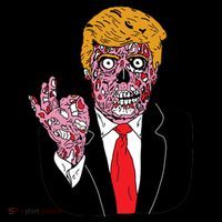 Zombie Donald Trump Funny Halloween Coffee Mug thumb 5