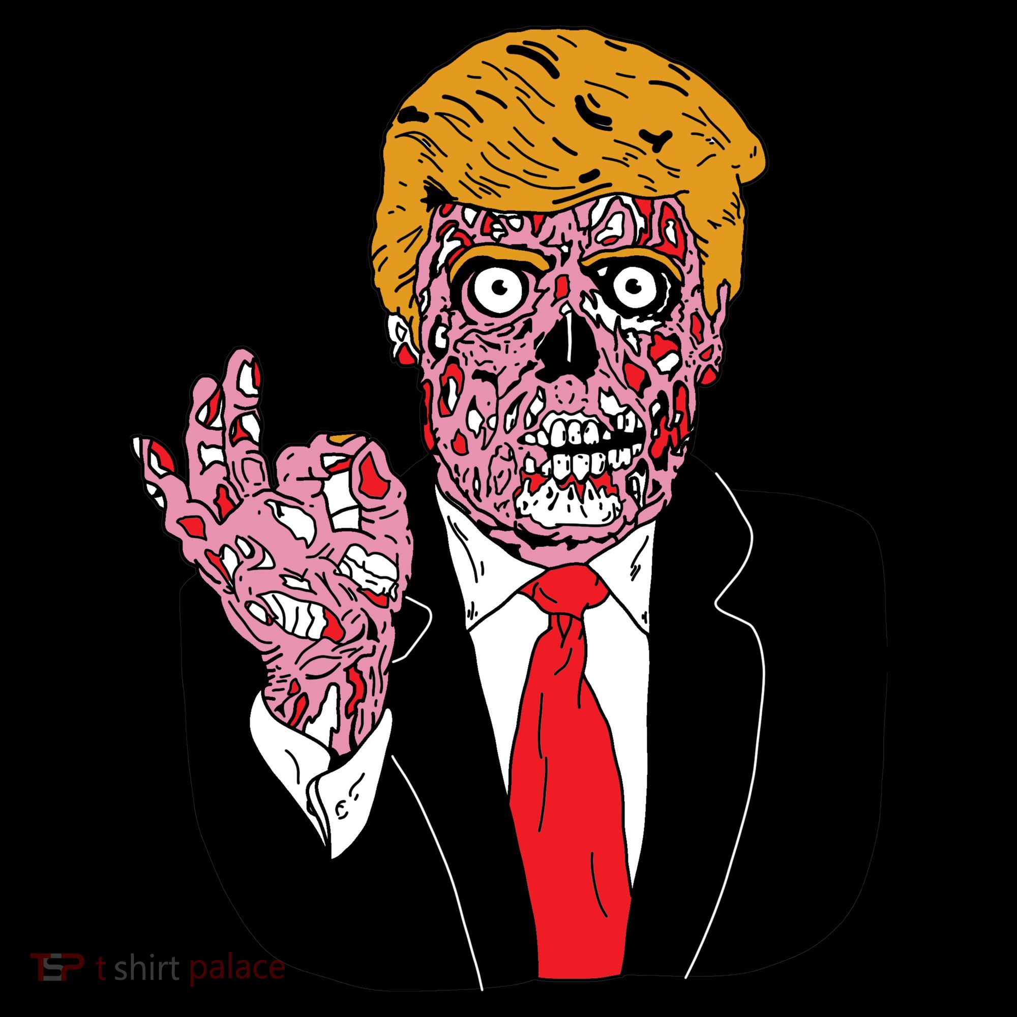 Zombie Donald Trump Funny Halloween Coffee Mug
