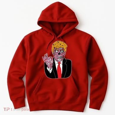 Zombie Donald Trump Funny Halloween Hoodie