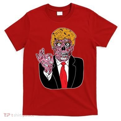 Zombie Donald Trump Funny Halloween T-Shirt