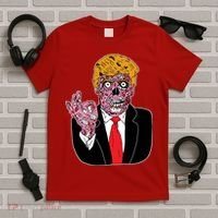 Zombie Donald Trump Funny Halloween T-Shirt thumb 5