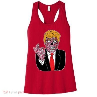 Zombie Donald Trump Funny Halloween Women's Tank Top