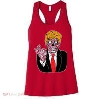Zombie Donald Trump Funny Halloween Women's Tank Top thumb 0