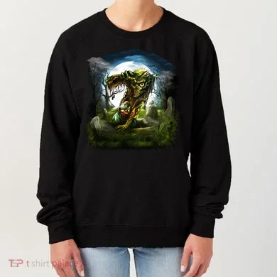 Zombie Grave Halloween Women's Sweatshirt