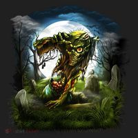 Zombie Grave Halloween Women's Sweatshirt thumb 2