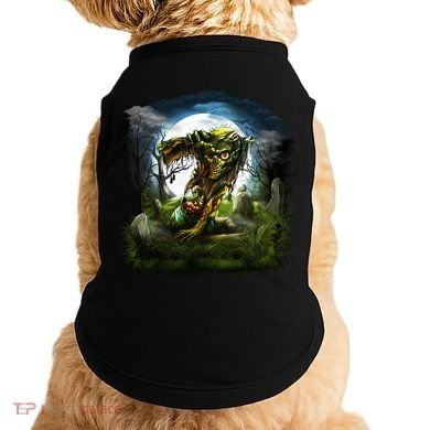 Zombie Grave Halloween Doggie Tank