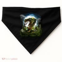 Zombie Grave Halloween USA-Made Doggie Bandana thumb 0