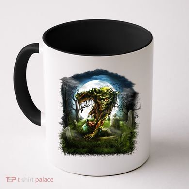 Zombie Grave Halloween Coffee Mug