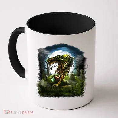 Zombie Grave Halloween Coffee Mug